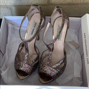 Steve Madden Glitter Heels